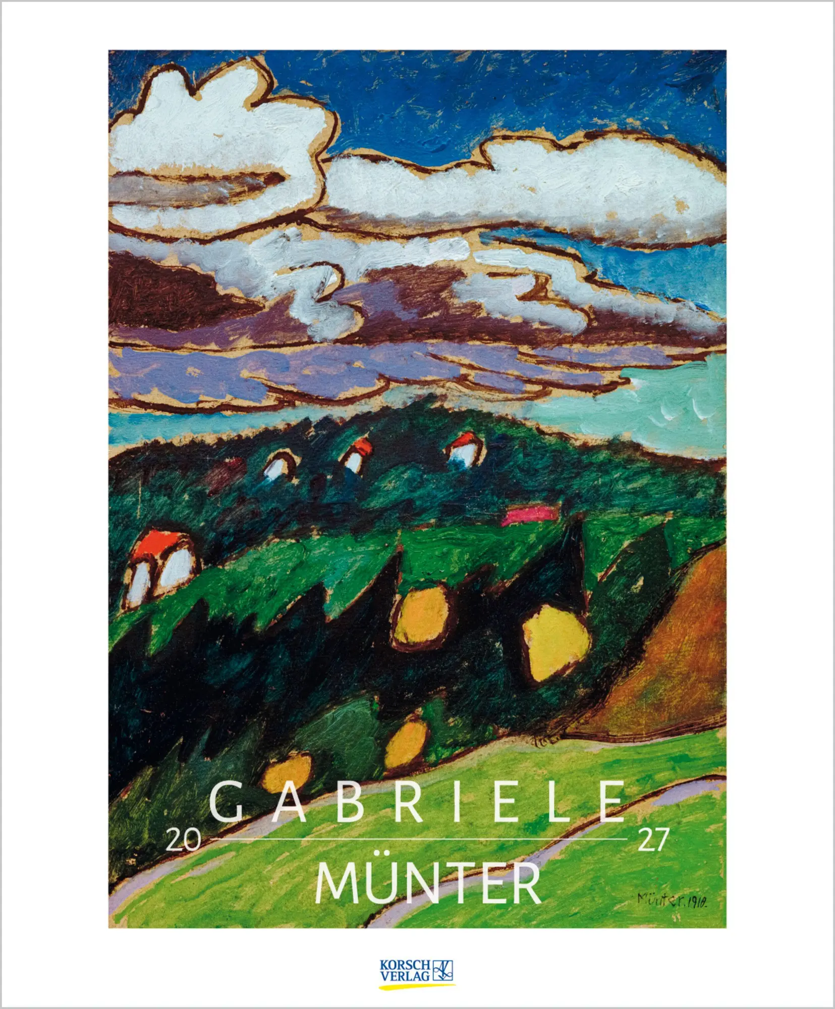 Cover: 9783819300073 | Gabriele Münter 2027 | Verlag Korsch | Kalender | Spiralbindung | 2027