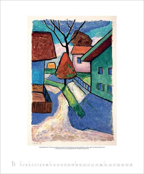 Bild: 9783819300073 | Gabriele Münter 2027 | Verlag Korsch | Kalender | Spiralbindung | 2027