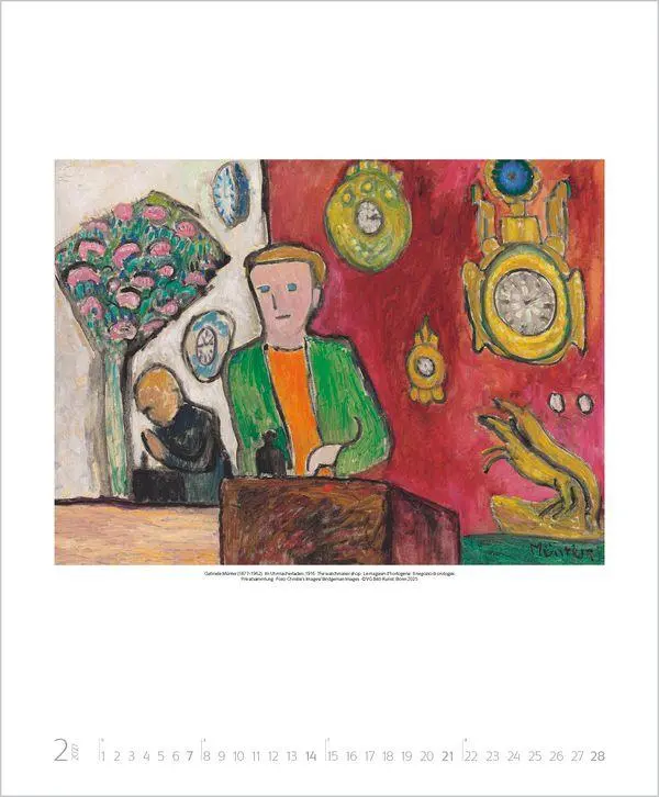 Bild: 9783819300073 | Gabriele Münter 2027 | Verlag Korsch | Kalender | Spiralbindung | 2027