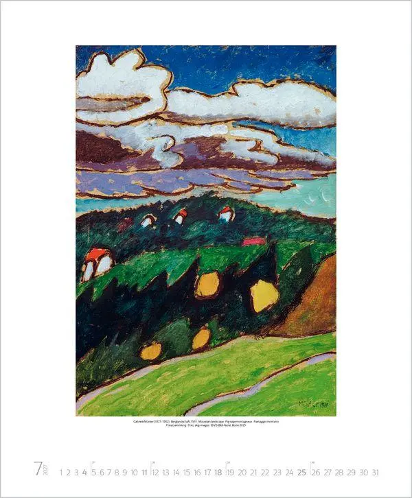 Bild: 9783819300073 | Gabriele Münter 2027 | Verlag Korsch | Kalender | Spiralbindung | 2027