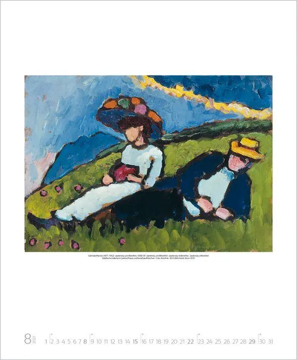 Bild: 9783819300073 | Gabriele Münter 2027 | Verlag Korsch | Kalender | Spiralbindung | 2027