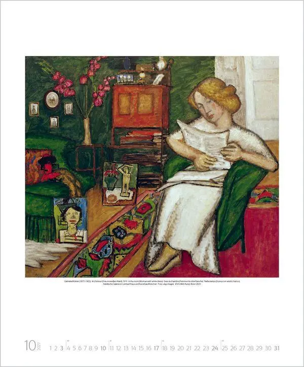 Bild: 9783819300073 | Gabriele Münter 2027 | Verlag Korsch | Kalender | Spiralbindung | 2027