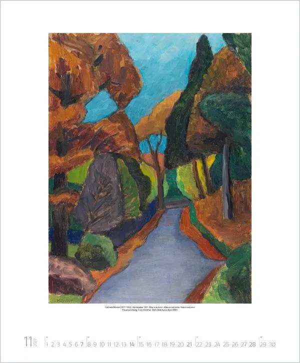 Bild: 9783819300073 | Gabriele Münter 2027 | Verlag Korsch | Kalender | Spiralbindung | 2027