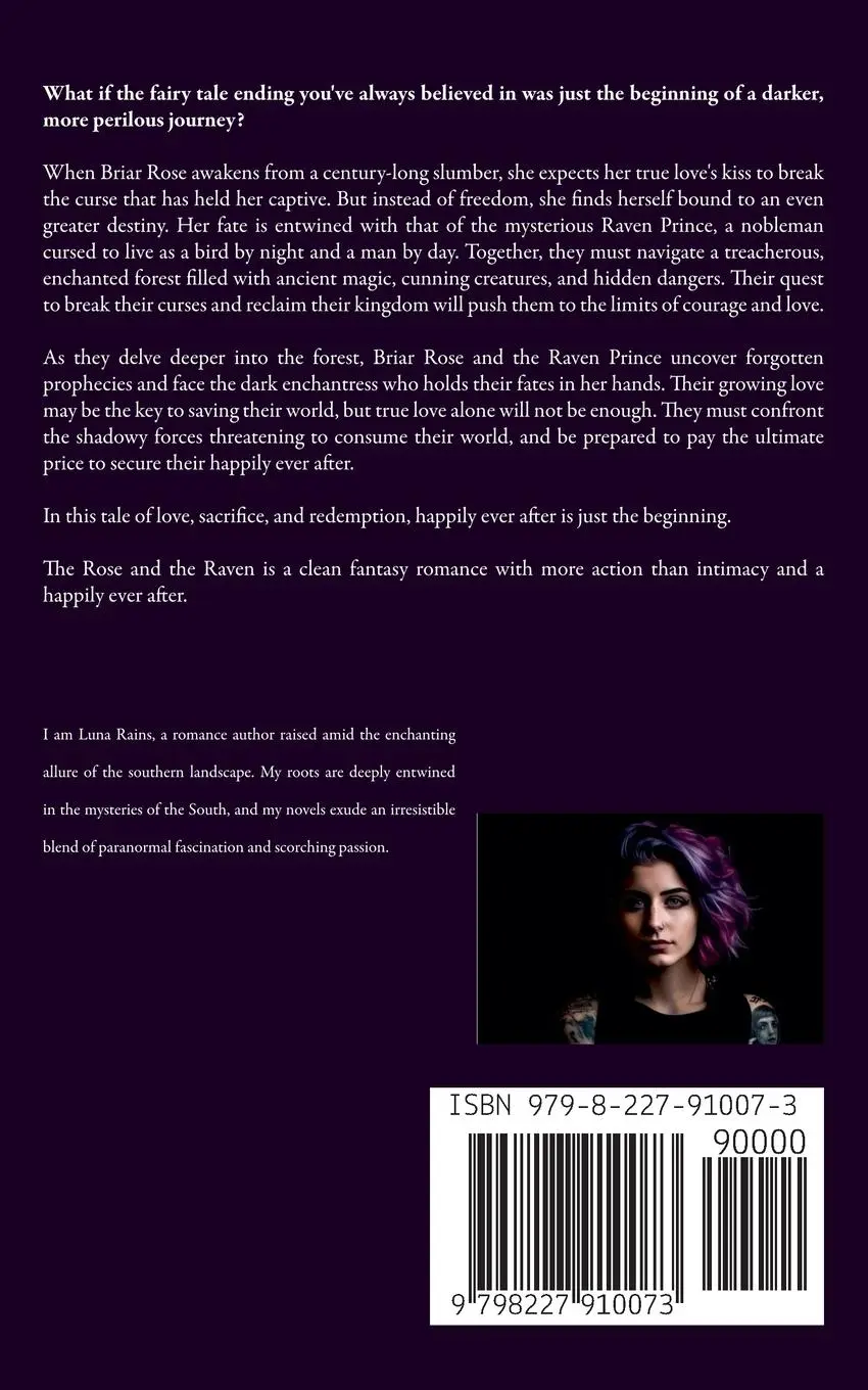 Rückseite: 9798227910073 | The Rose and the Raven | Luna Rains | Taschenbuch | Englisch | 2024