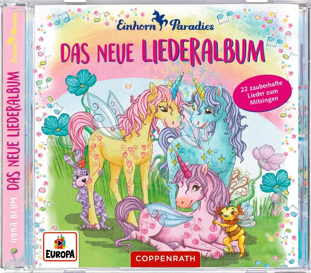 Cover: 4050003720173 | Das neue Liederalbum | Einhorn-Paradies | Audio-CD | 50 Min. | Deutsch