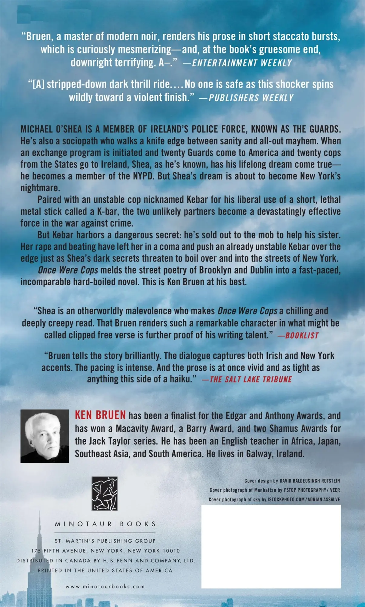 Rückseite: 9780312540173 | Once Were Cops | Ken Bruen | Taschenbuch | Kartoniert / Broschiert