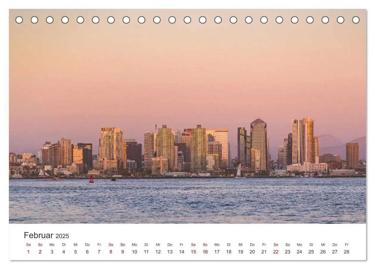 Bild: 9783435000173 | San Diego - Die einzigartige Stadt am Pazifik. (Tischkalender 2025...