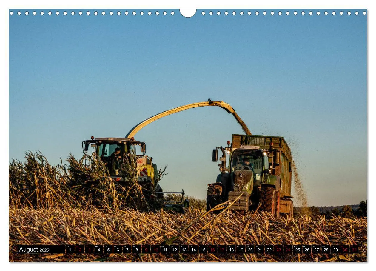 Bild: 9783435310173 | Landtechnik 2025 (Wandkalender 2025 DIN A3 quer), CALVENDO...