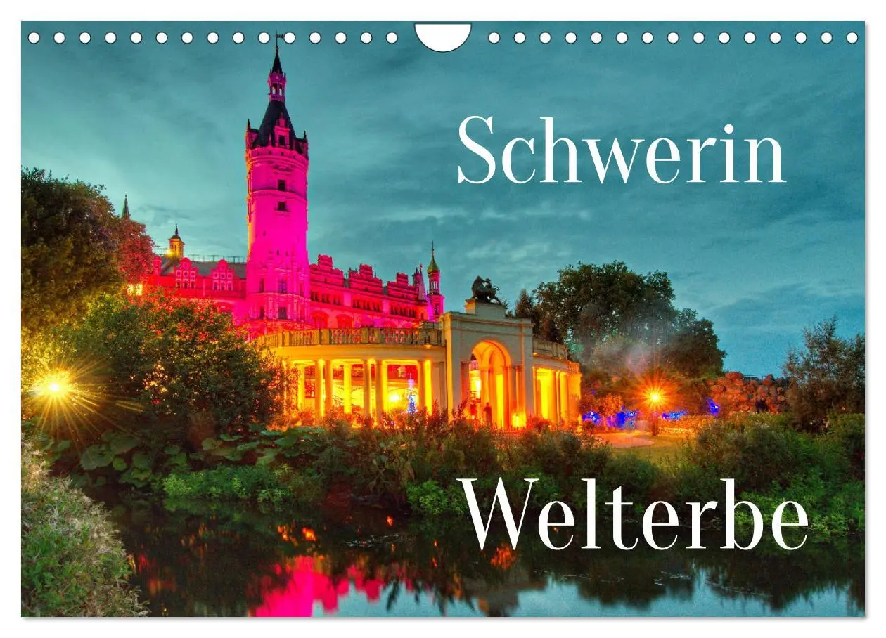 Cover: 9783457260173 | Schwerin - Welterbe (Wandkalender 2026 DIN A4 quer), CALVENDO...