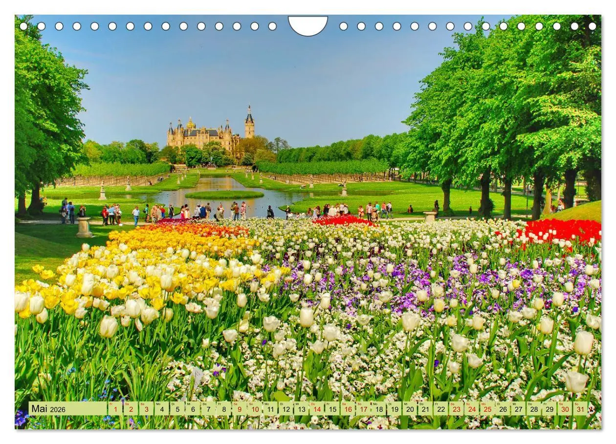 Bild: 9783457260173 | Schwerin - Welterbe (Wandkalender 2026 DIN A4 quer), CALVENDO...