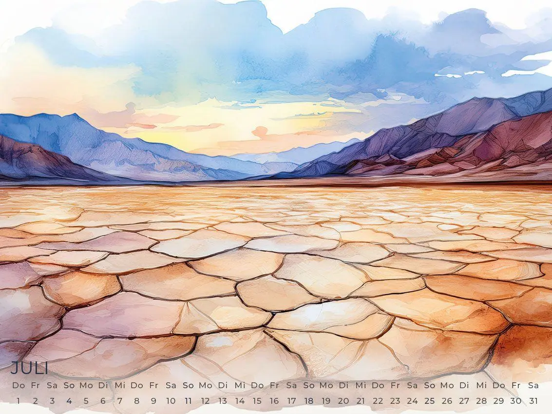 Bild: 9783693570173 | Kalifornien Artwork Edition Kalender 2027 | Susanne Pommer (u. a.)