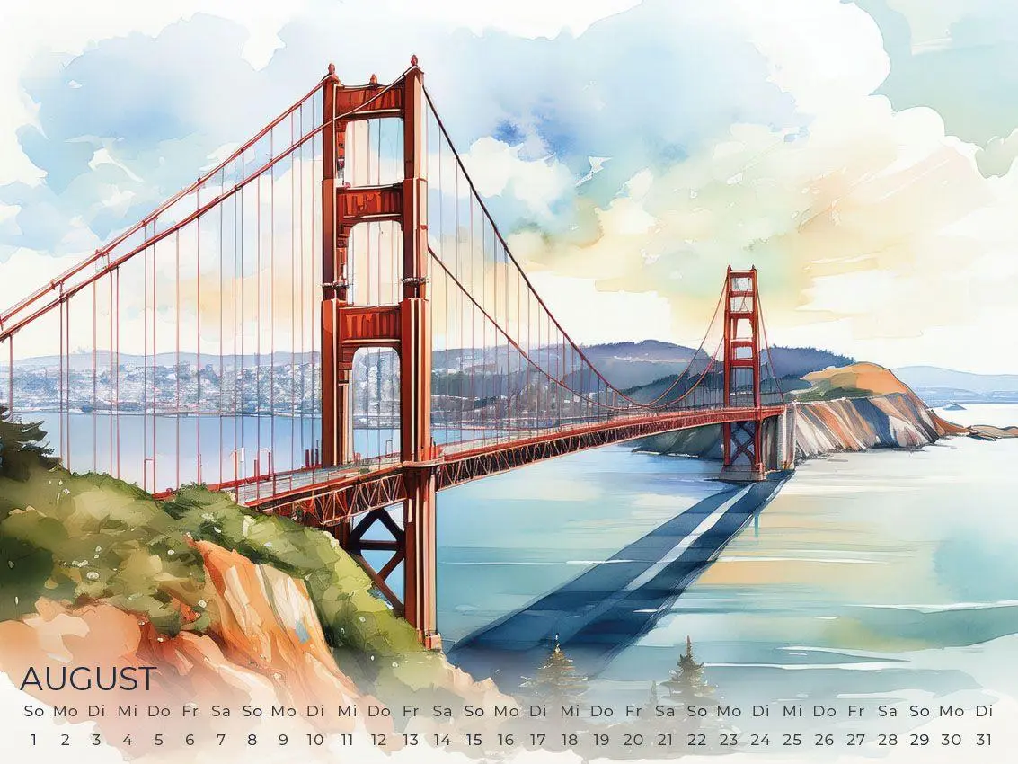 Bild: 9783693570173 | Kalifornien Artwork Edition Kalender 2027 | Susanne Pommer (u. a.)