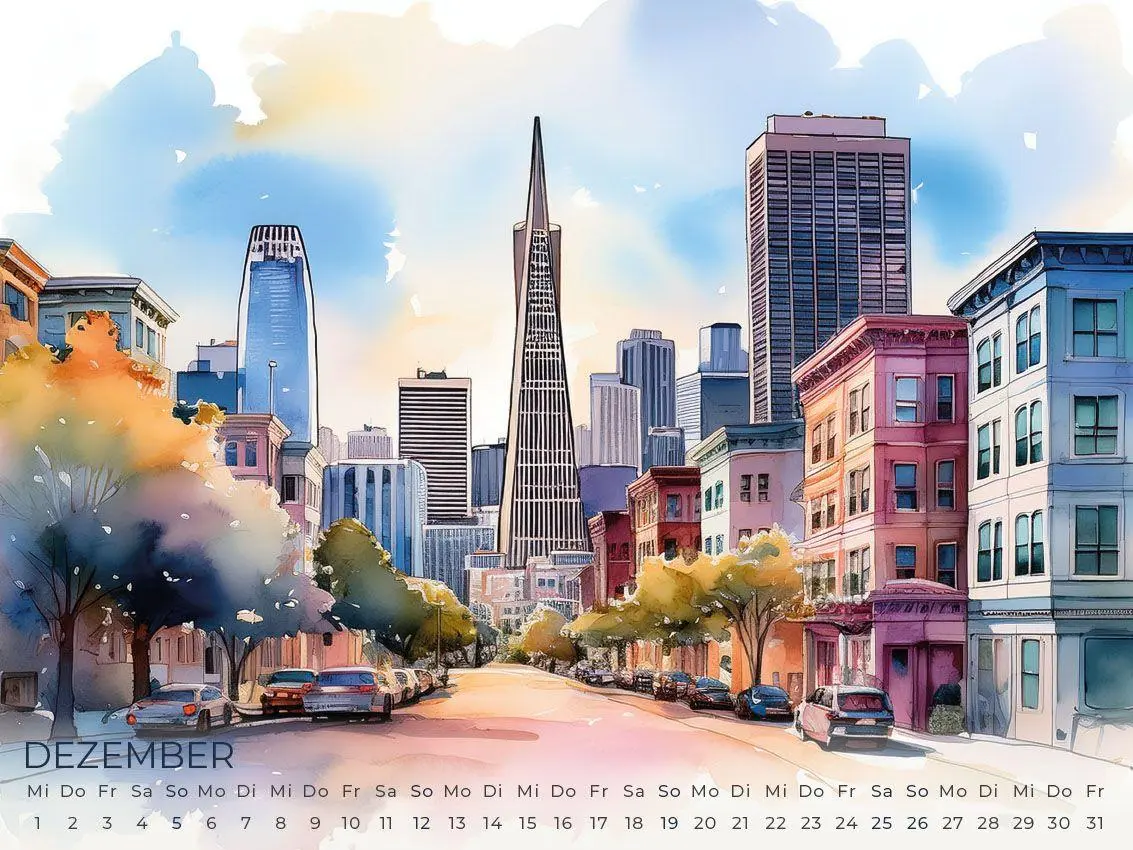 Bild: 9783693570173 | Kalifornien Artwork Edition Kalender 2027 | Susanne Pommer (u. a.)