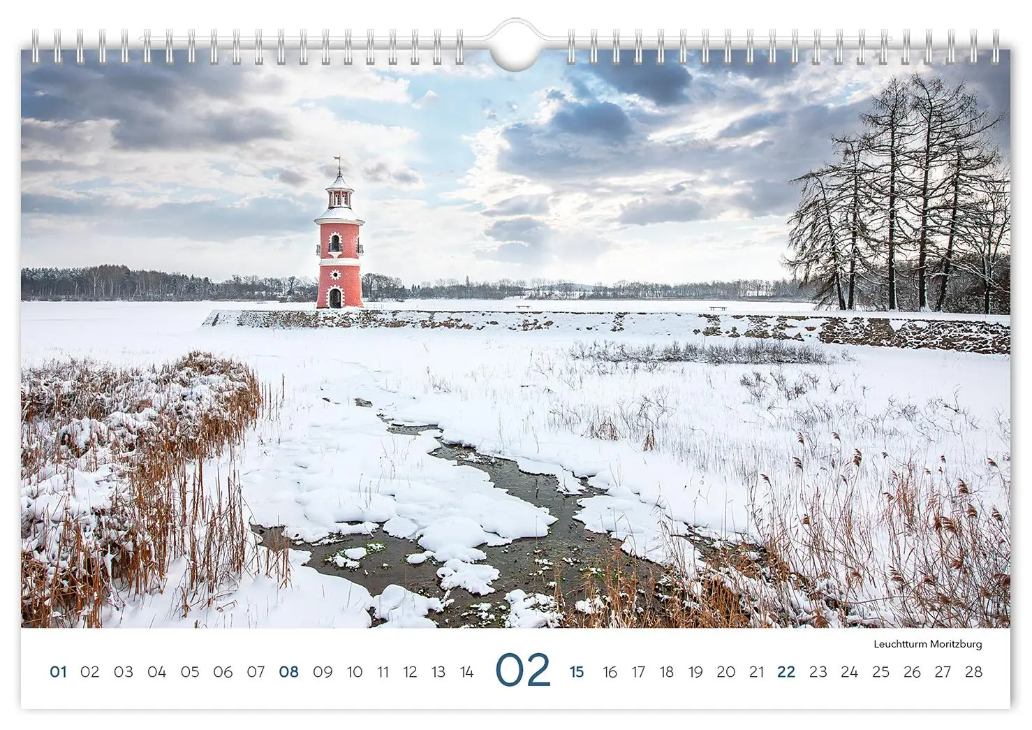 Bild: 9783910680173 | Kalender Sachsen 2026 | 30 x 20 cm weißes Kalendarium | Peter Schubert