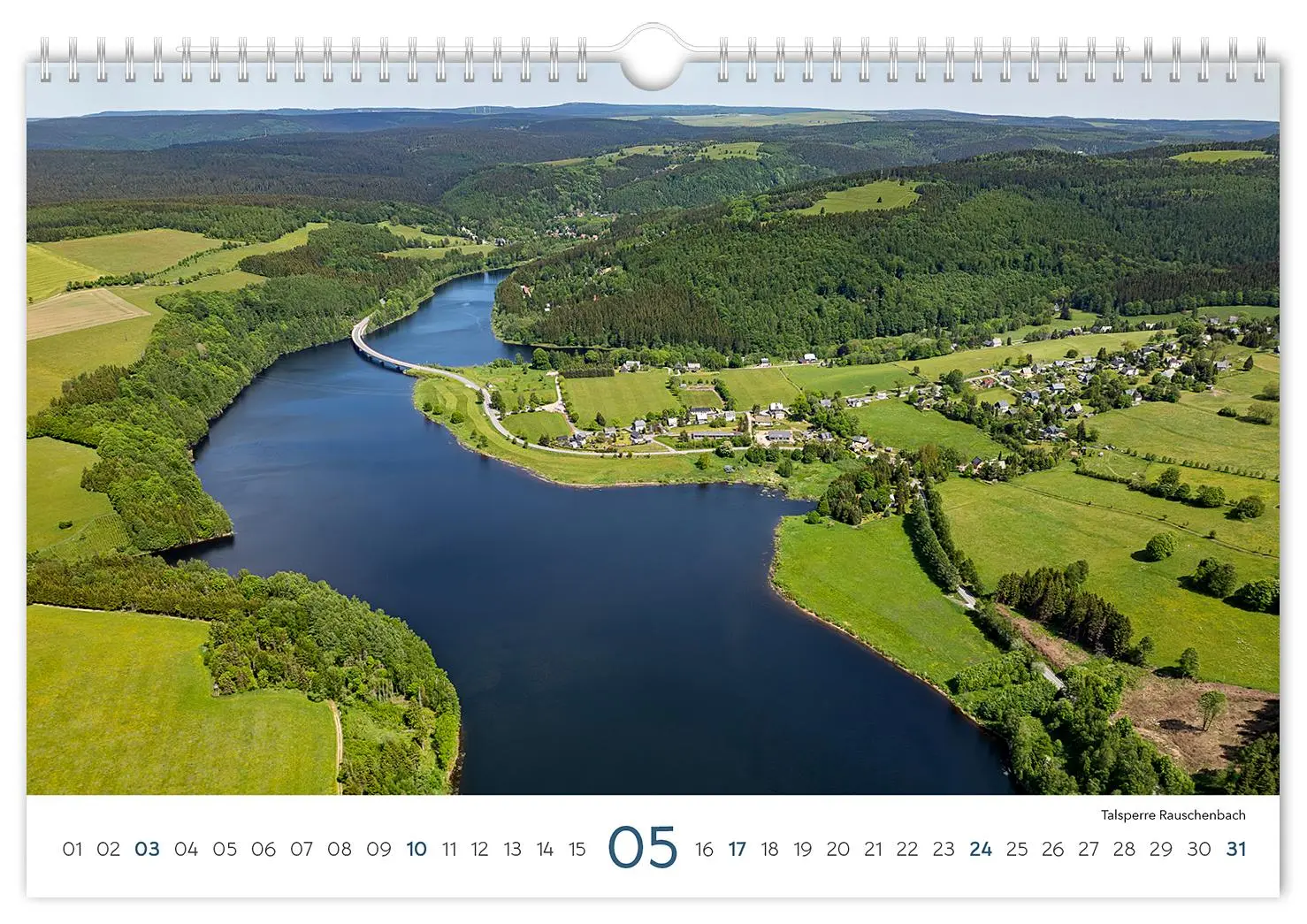 Bild: 9783910680173 | Kalender Sachsen 2026 | 30 x 20 cm weißes Kalendarium | Peter Schubert