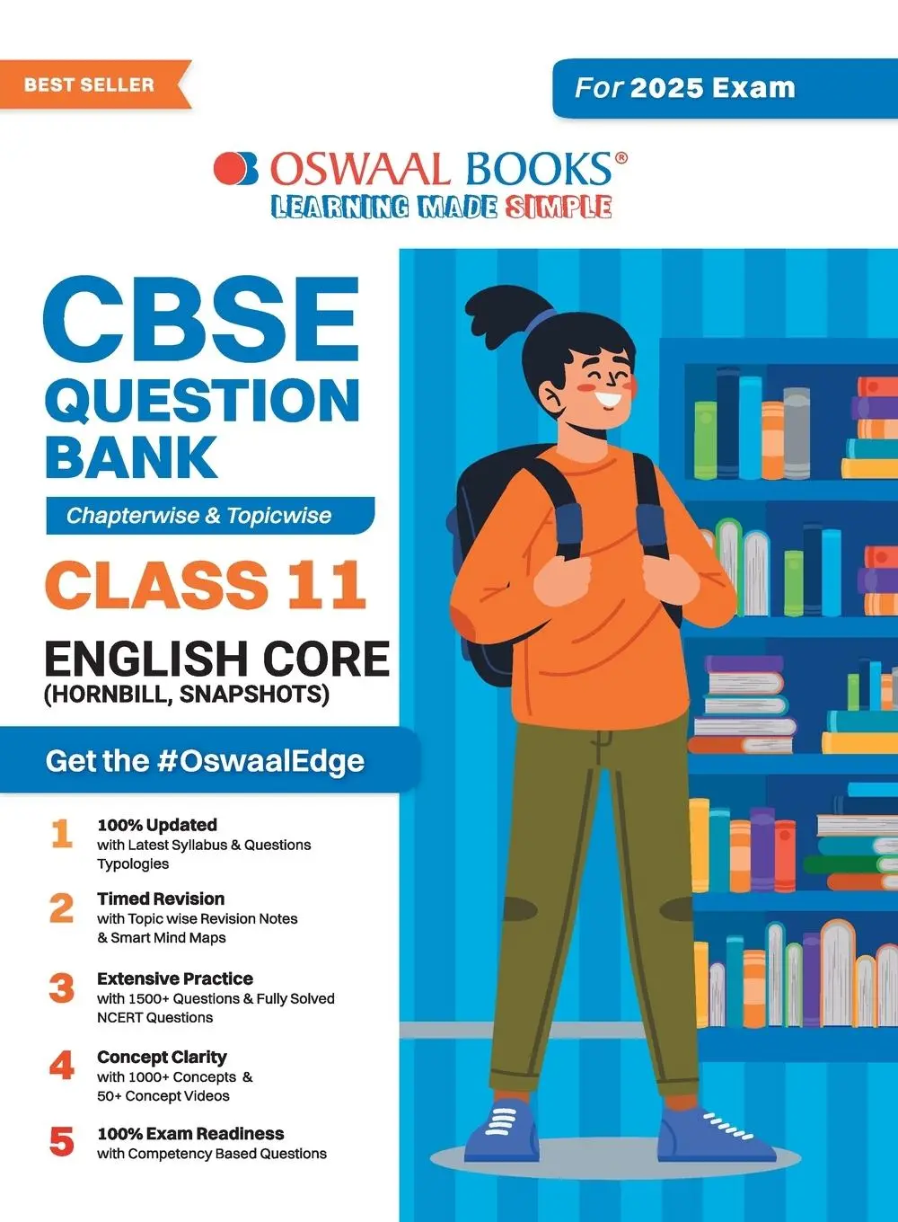 Cover: 9789359580173 | Oswaal CBSE Question Bank Class 11 English Core, Chapterwise and...