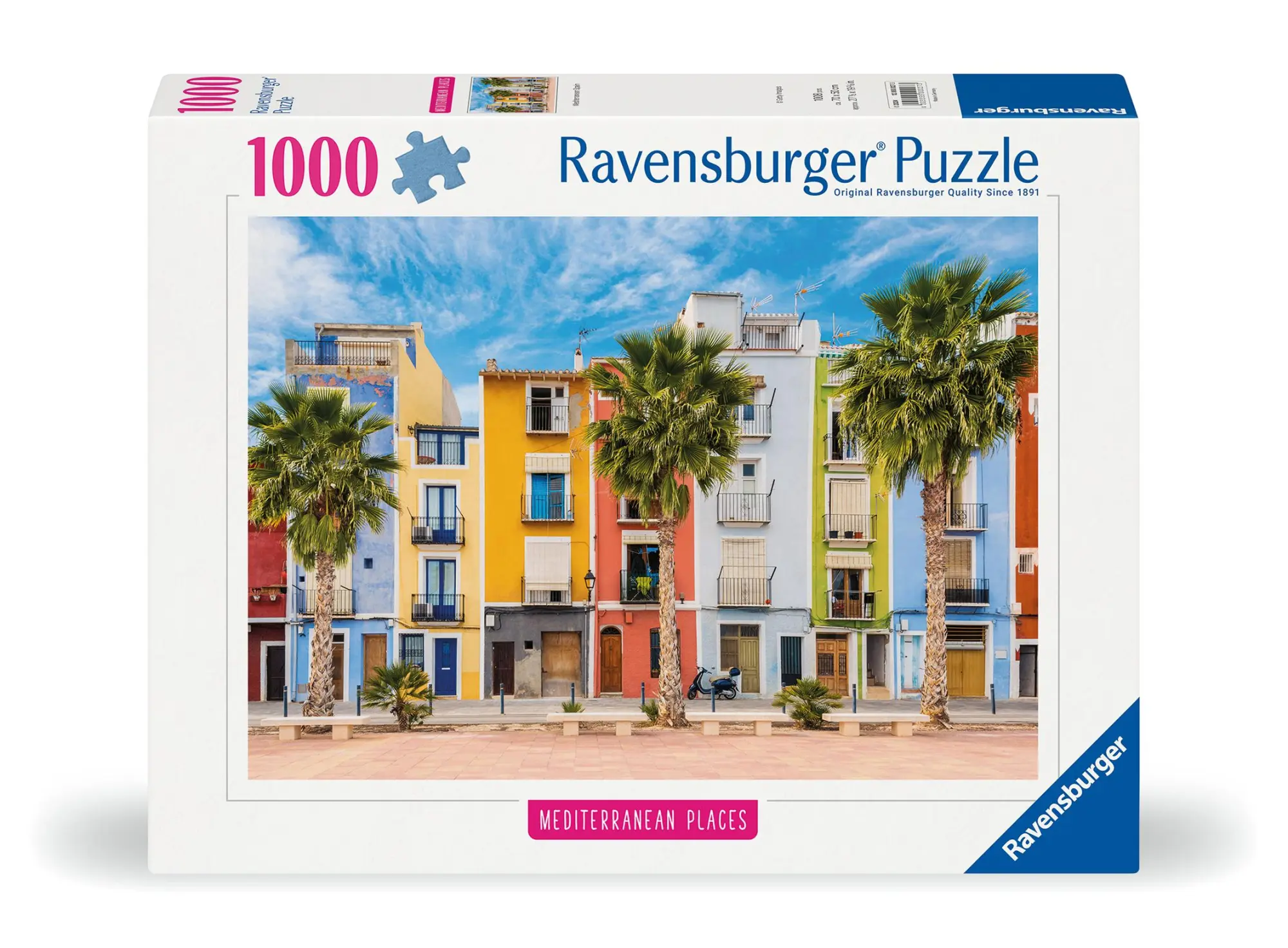 Cover: 4005555000273 | Erwachsenenpuzzle 1000 Teile - Mediterranes Spanien | Spiel | 12000027