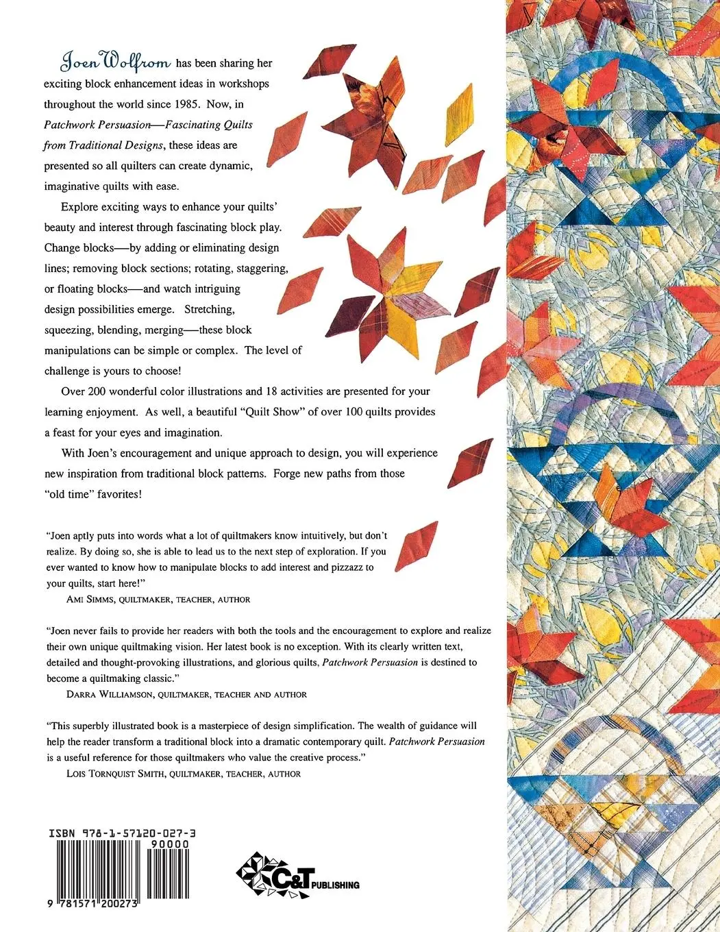 Rückseite: 9781571200273 | Patchwork Persuasion | Joen Wolfrom | Taschenbuch | Englisch | 1997