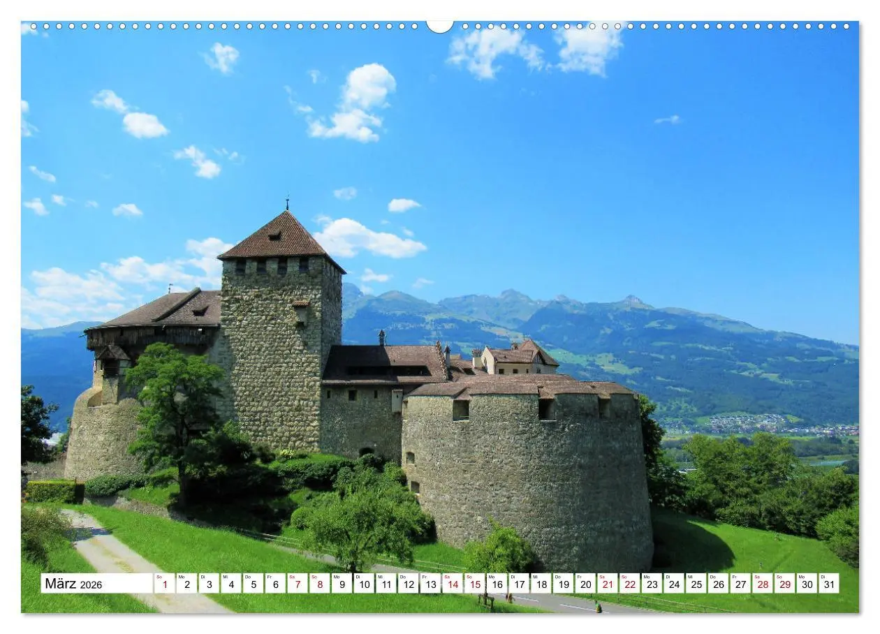 Bild: 9783457630273 | Liechtenstein - zwischen Rhein und Hochgebirge (Wandkalender 2026...