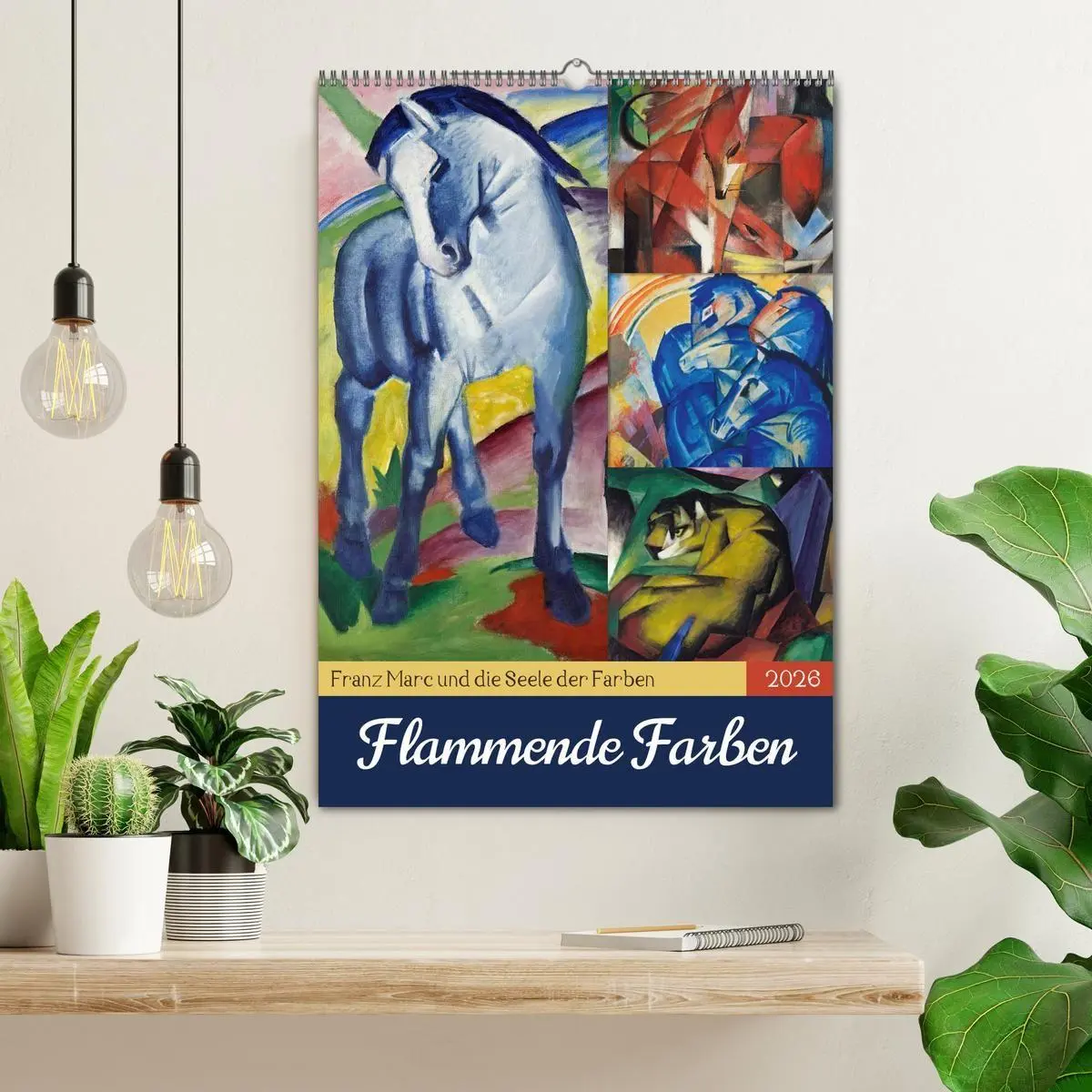 Bild: 9783516720273 | Flammende Farben (Wandkalender 2026 DIN A2 hoch), CALVENDO...