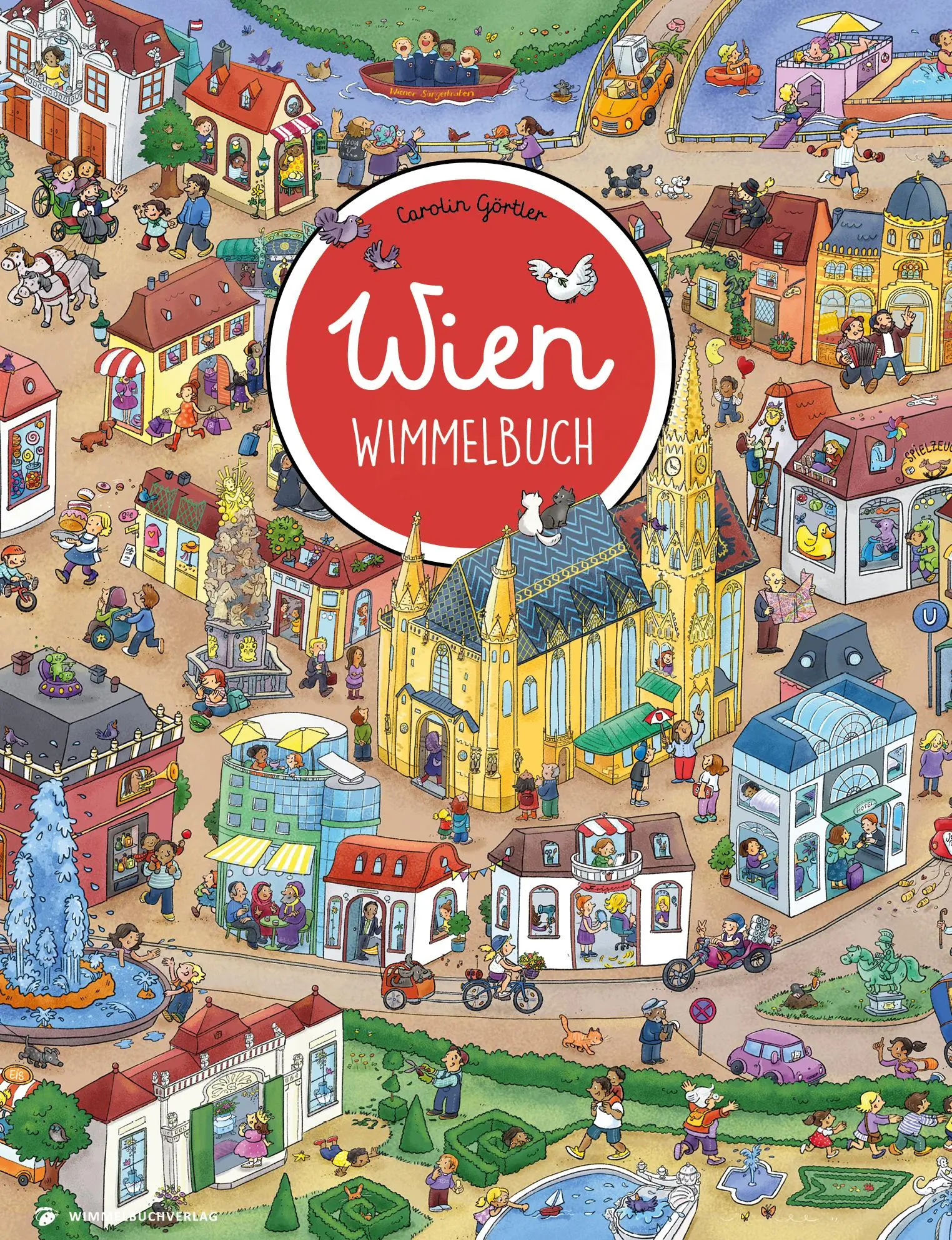 Cover: 9783985850273 | Wien Wimmelbuch | Carolin Görtler | Buch | 14 S. | Deutsch | 2024