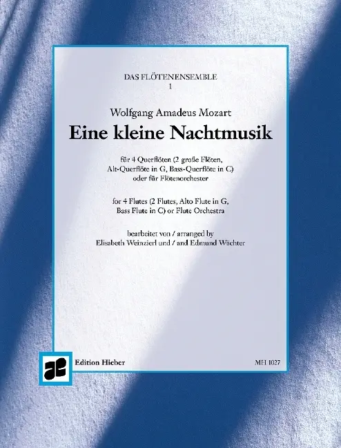 Cover: 9790201710273 | Eine kleine Nachtmusik Nr. 1. KV 525. | Wolfgang Amadeus Mozart | 2016