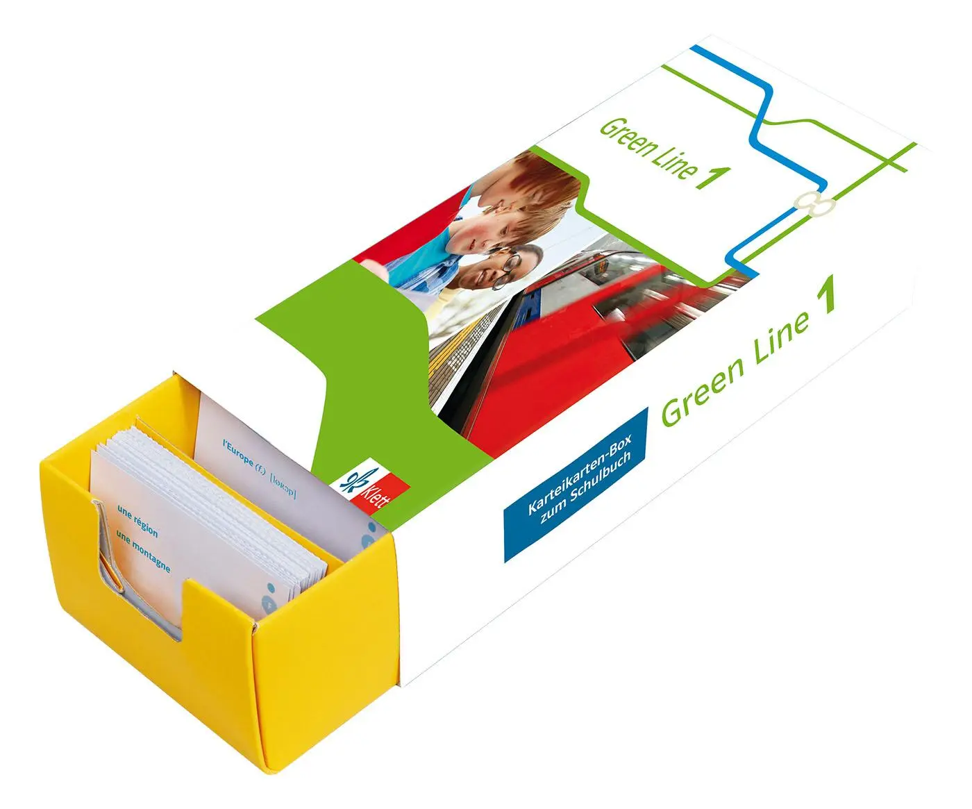 Cover: 9783129240373 | Green Line 1. Vokabel-Lernbox (G8 und G9) | Harald Weisshaar | Box