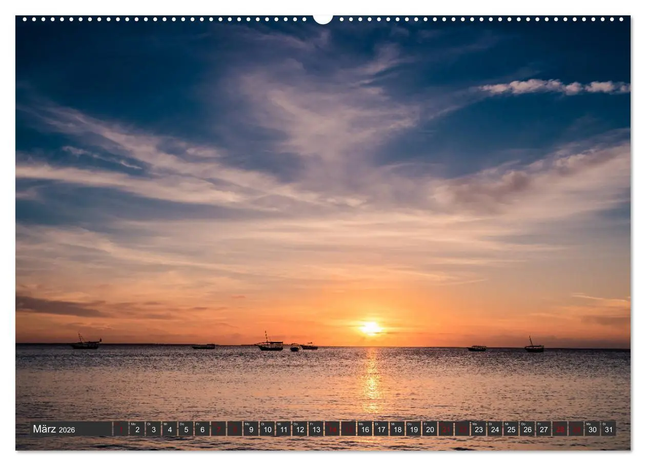 Bild: 9783457860373 | Karibu Sansibar (Wandkalender 2026 DIN A2 quer), CALVENDO...