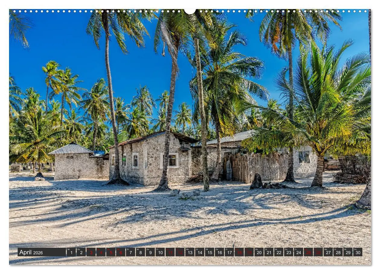 Bild: 9783457860373 | Karibu Sansibar (Wandkalender 2026 DIN A2 quer), CALVENDO...