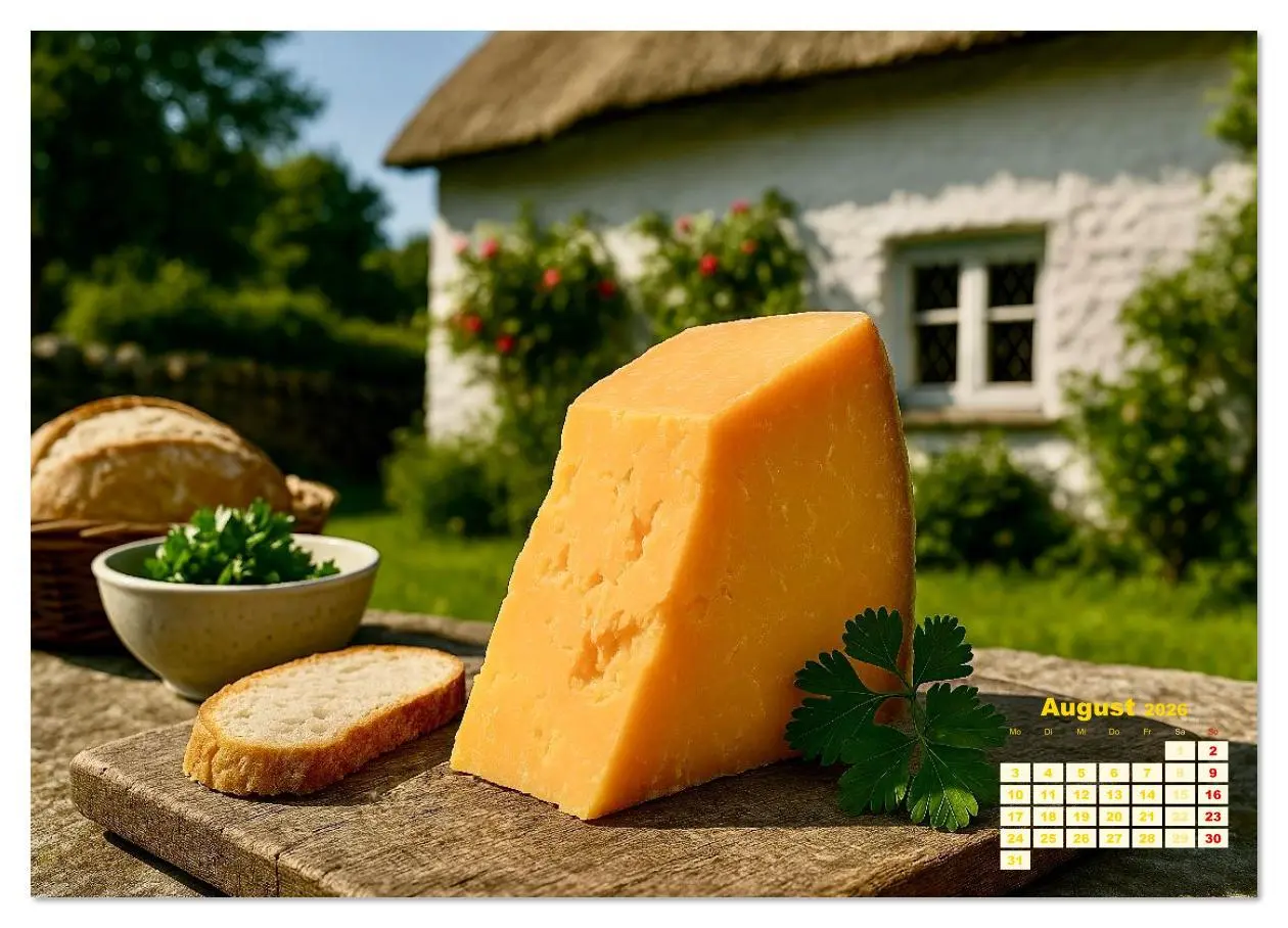 Bild: 9783516640373 | Käse aus aller Welt (Wandkalender 2026 DIN A2 quer), CALVENDO...