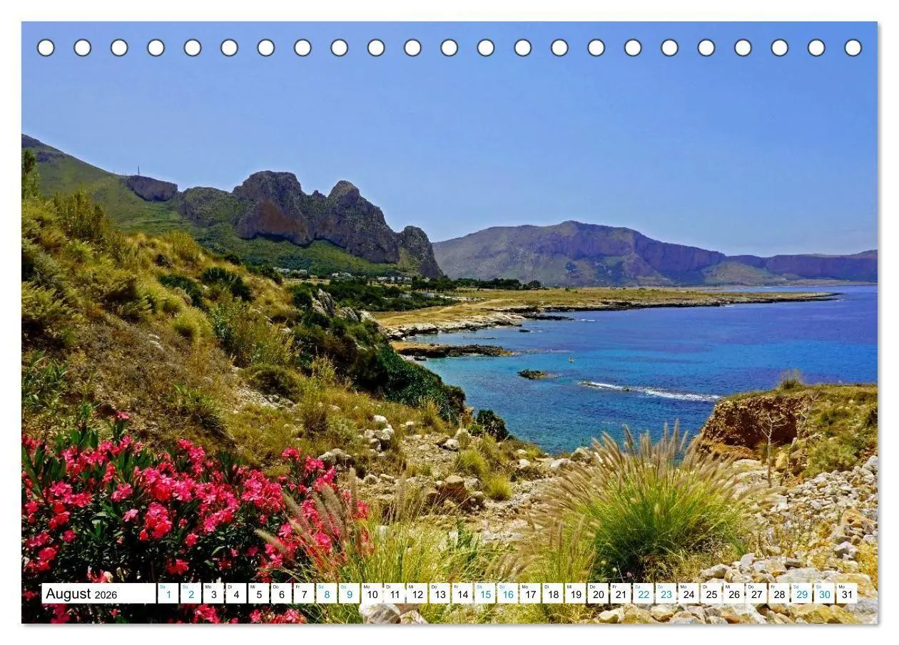 Bild: 9783516710373 | Sizilien - Nordwesten (Tischkalender 2026 DIN A5 quer), CALVENDO...