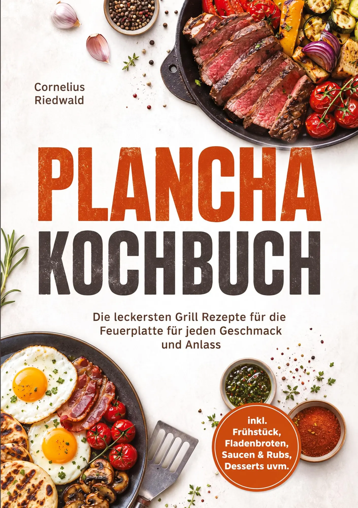Cover: 9783693860373 | Plancha Kochbuch: Die leckersten Grill Rezepte für die Feuerplatte...