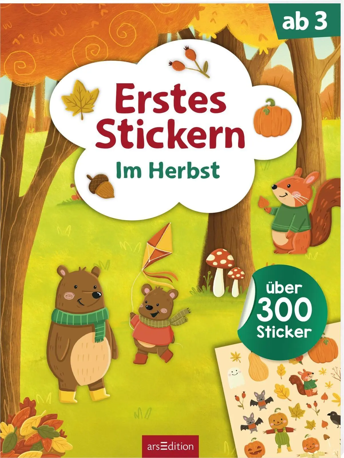 Cover: 9783845870373 | Erstes Stickern - Im Herbst | Über 300 Sticker | Sarah Dietz | Buch