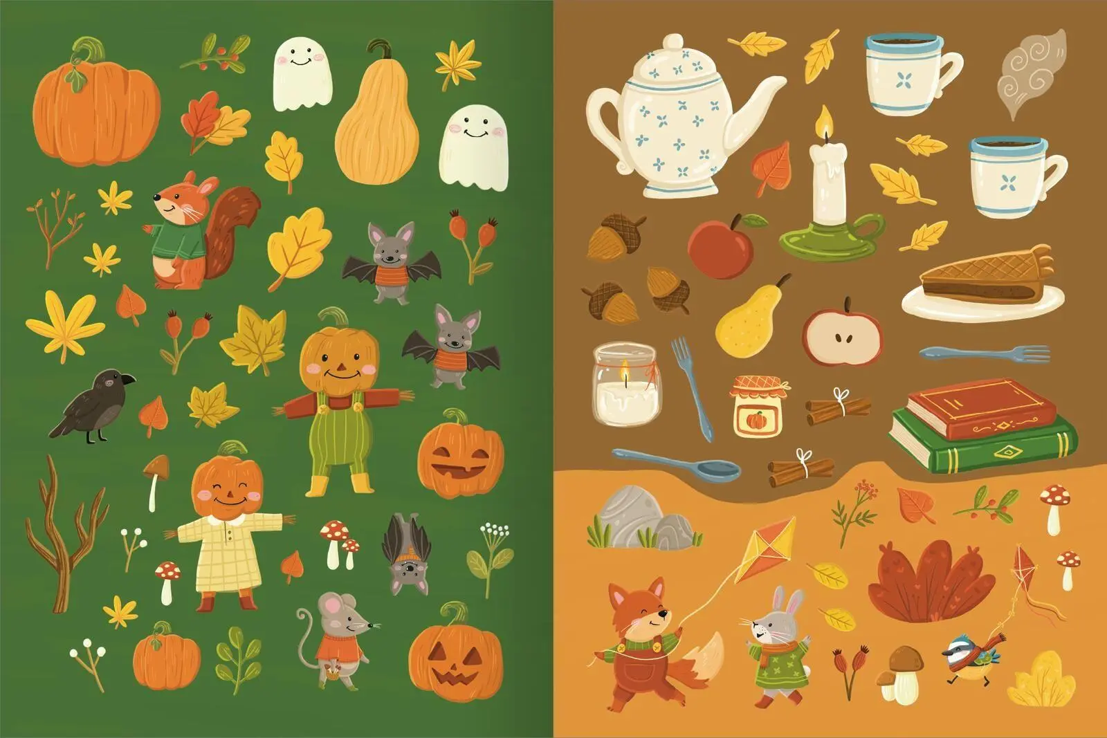 Bild: 9783845870373 | Erstes Stickern - Im Herbst | Über 300 Sticker | Sarah Dietz | Buch