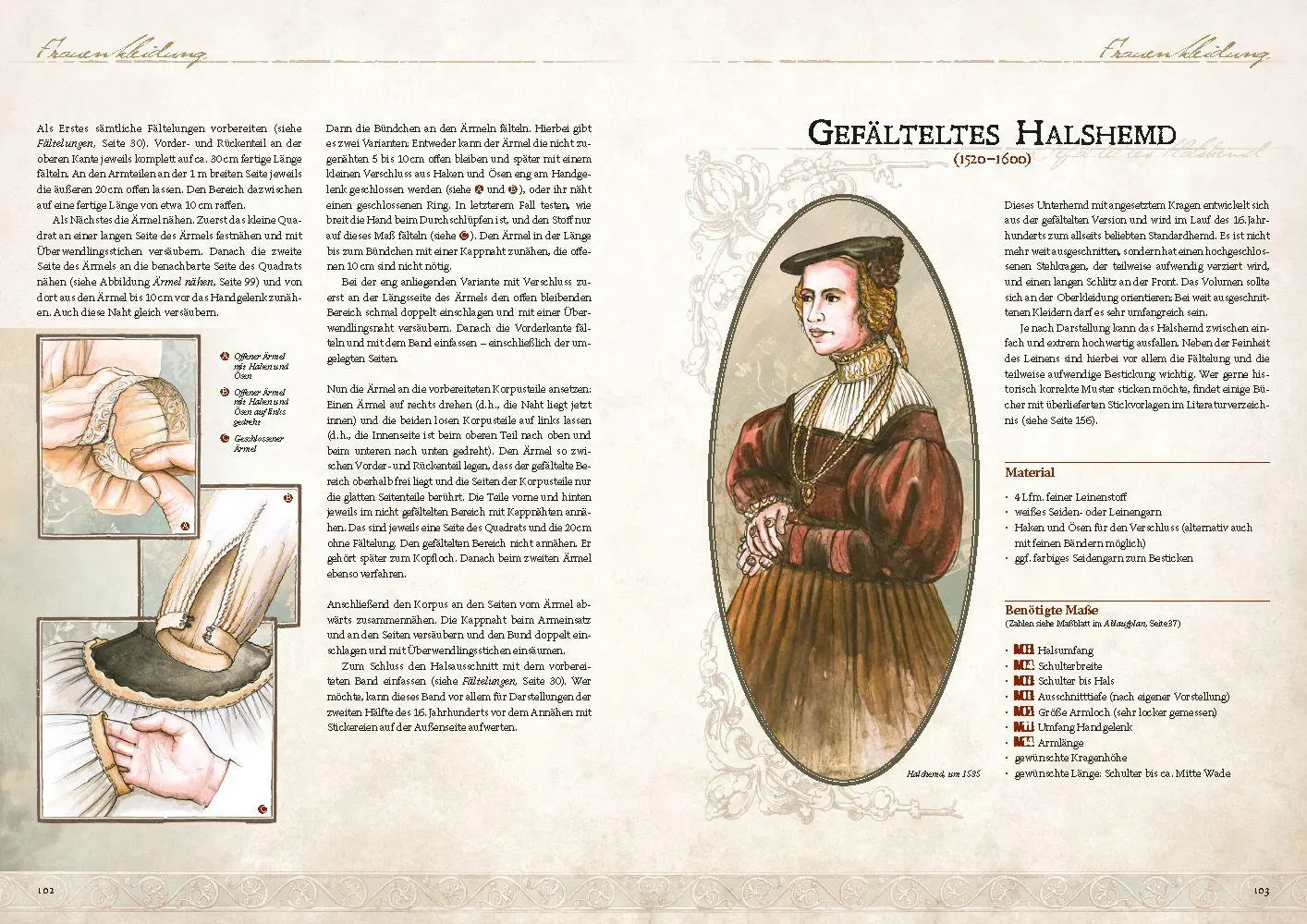 Bild: 9783964810373 | Kleidung der Renaissance | Anleitungen für das 16. Jahrhundert | Buch