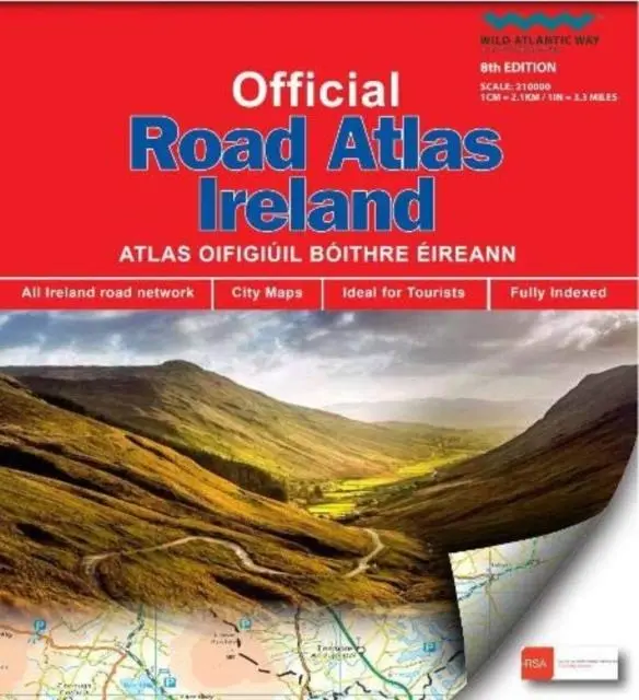Cover: 9781912140473 | Official Road Atlas Ireland | Taschenbuch | Kartoniert / Broschiert
