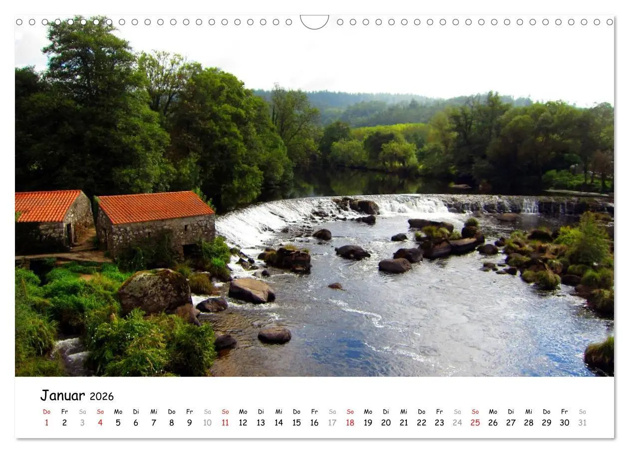 Bild: 9783516010473 | Jakobsweg - Camino Finisterre (Wandkalender 2026 DIN A3 quer),...