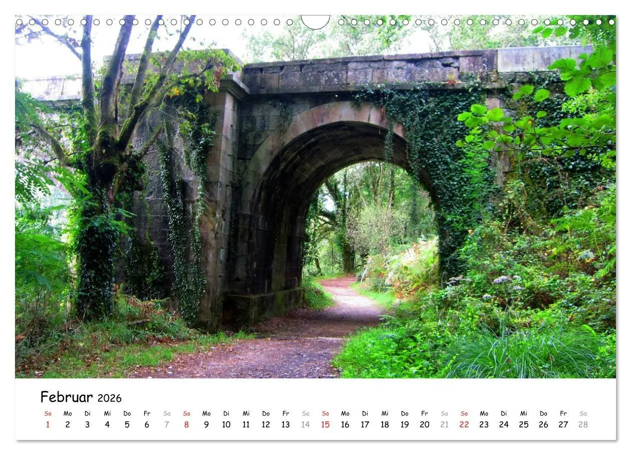 Bild: 9783516010473 | Jakobsweg - Camino Finisterre (Wandkalender 2026 DIN A3 quer),...