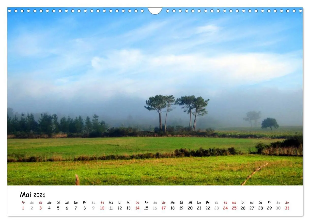 Bild: 9783516010473 | Jakobsweg - Camino Finisterre (Wandkalender 2026 DIN A3 quer),...