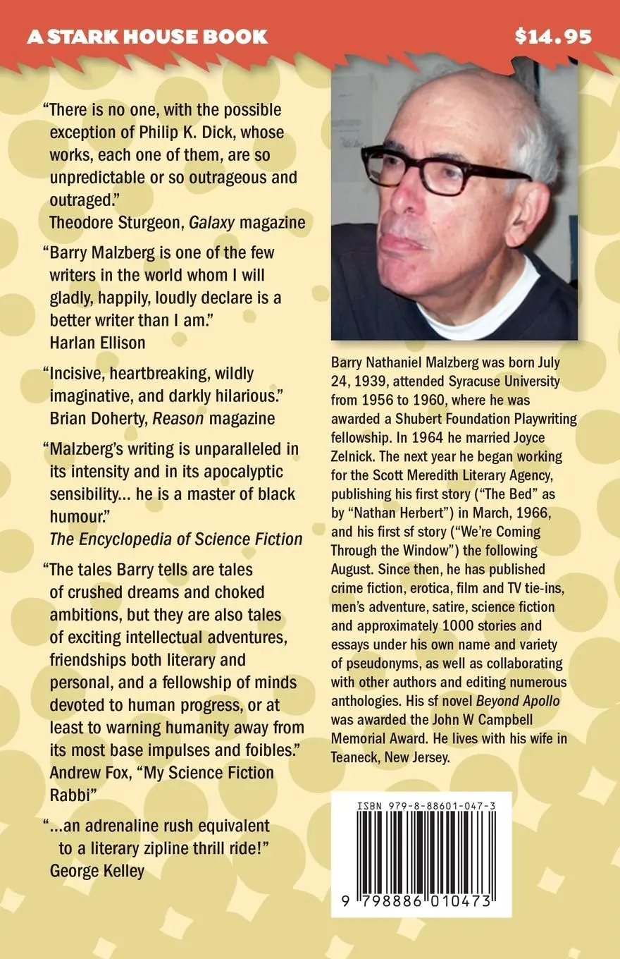 Rückseite: 9798886010473 | Ready When You Are and Other Stories | Barry N. Malzberg | Taschenbuch