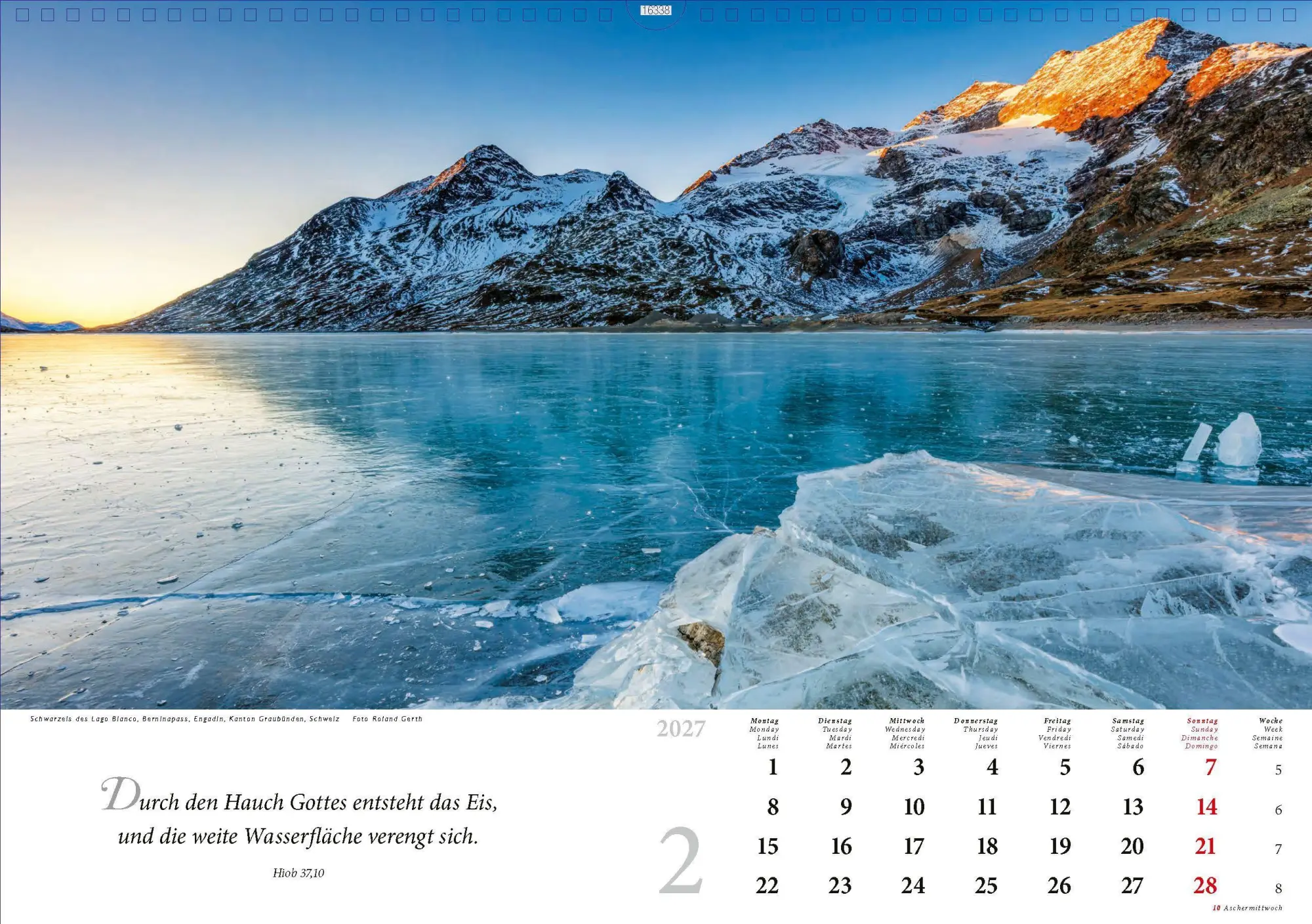 Bild: 4250222990573 | Lobet, ihr Berge, den Herrn 2027 | Kalender | 13 S. | Deutsch | 2027