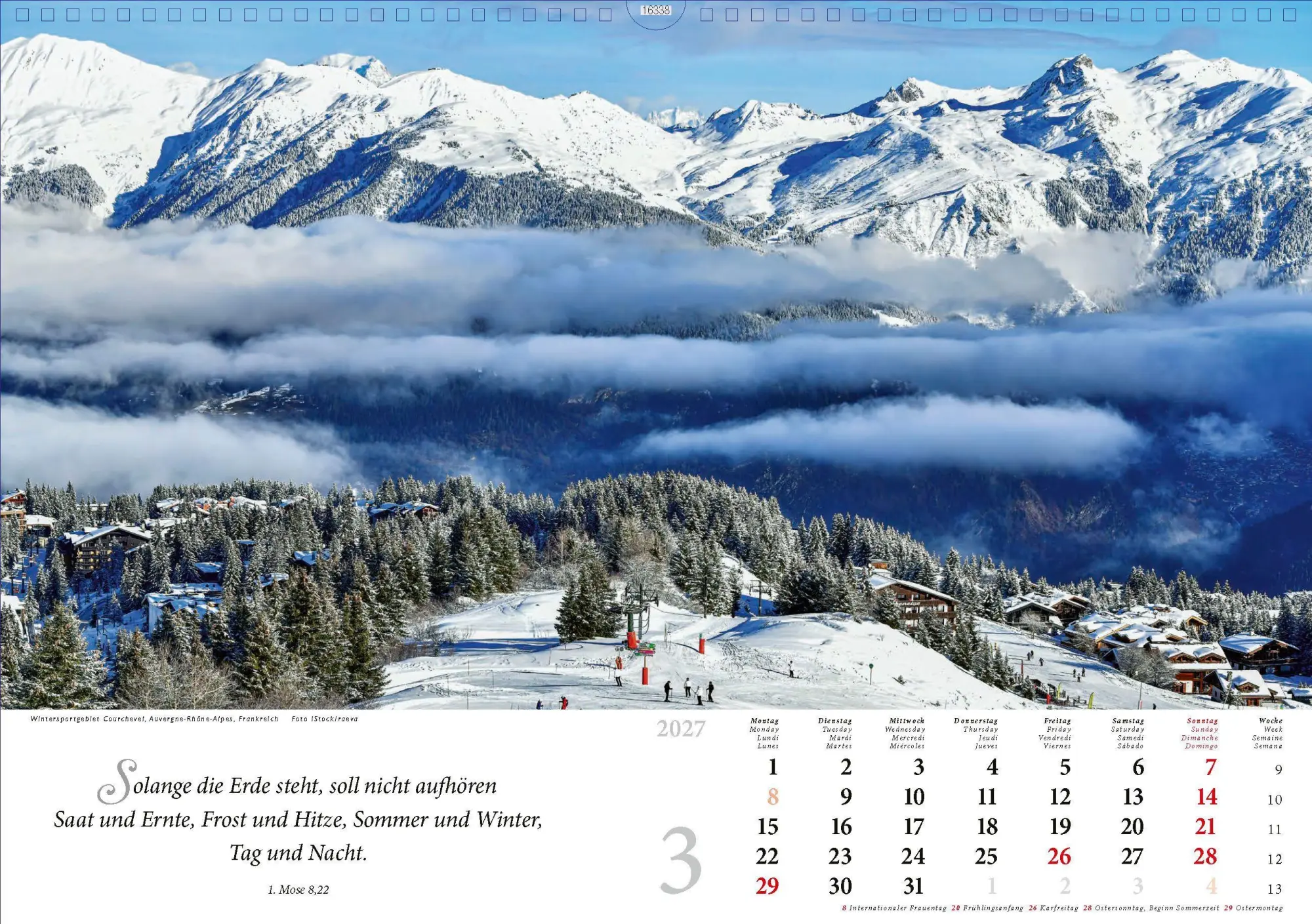 Bild: 4250222990573 | Lobet, ihr Berge, den Herrn 2027 | Kalender | 13 S. | Deutsch | 2027