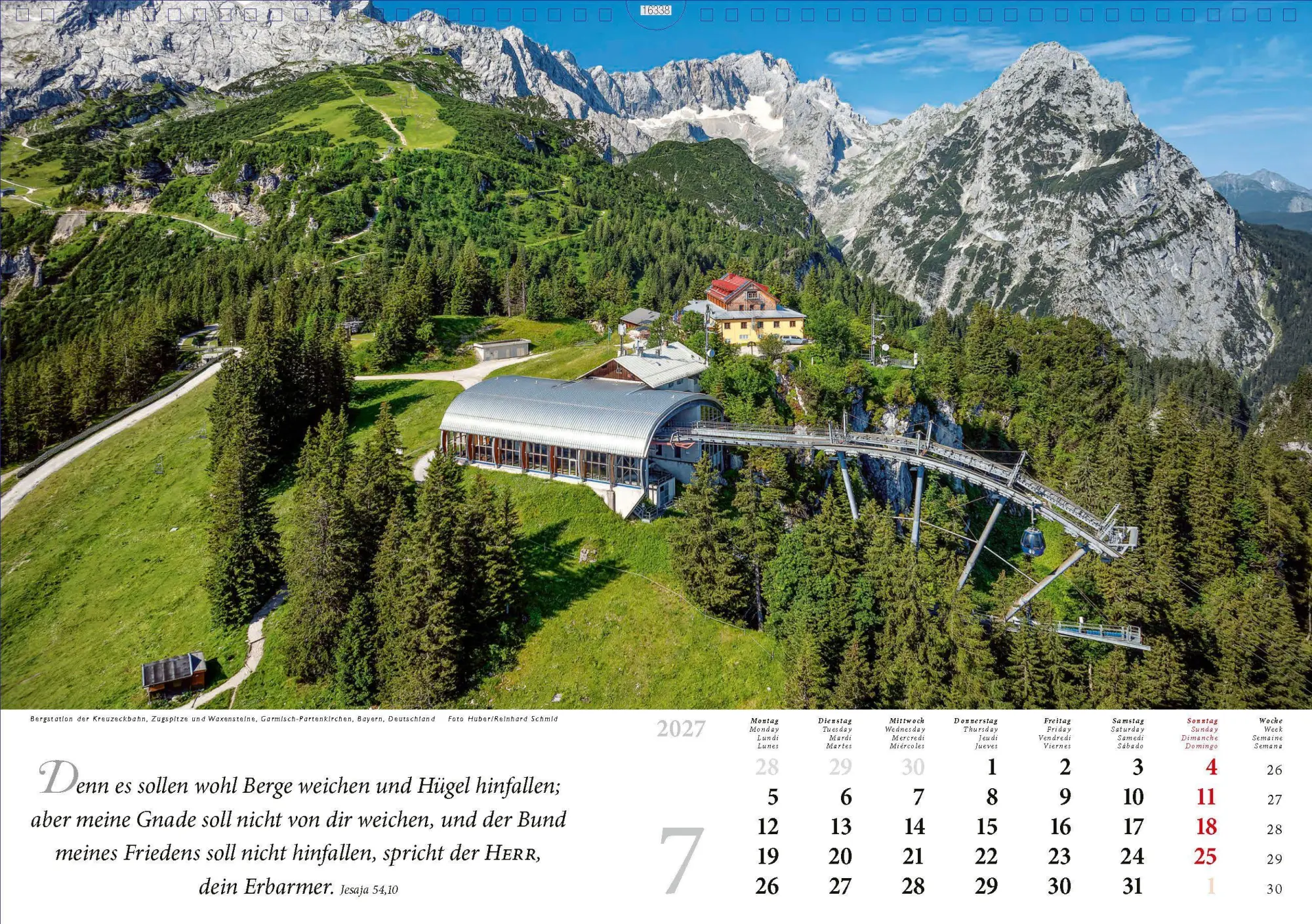 Bild: 4250222990573 | Lobet, ihr Berge, den Herrn 2027 | Kalender | 13 S. | Deutsch | 2027