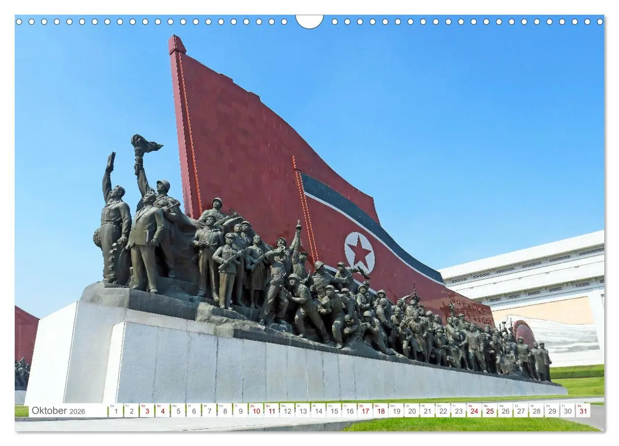 Bild: 9783457530573 | NORDKOREA Das Reich des Kim Jong-un (Wandkalender 2026 DIN A3...