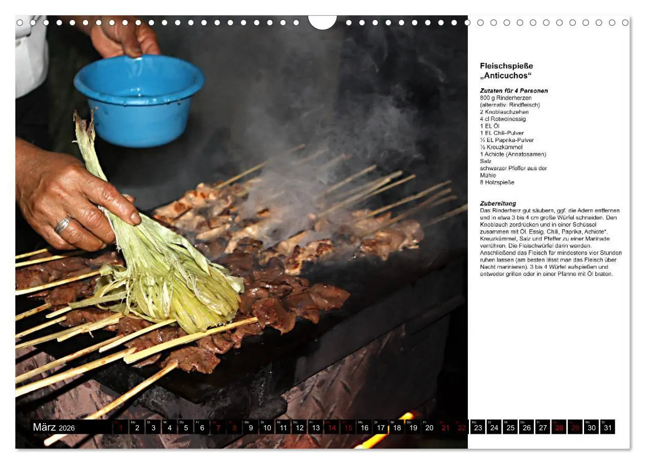 Bild: 9783457840573 | PERU - Kulinarisch (Wandkalender 2026 DIN A3 quer), CALVENDO...