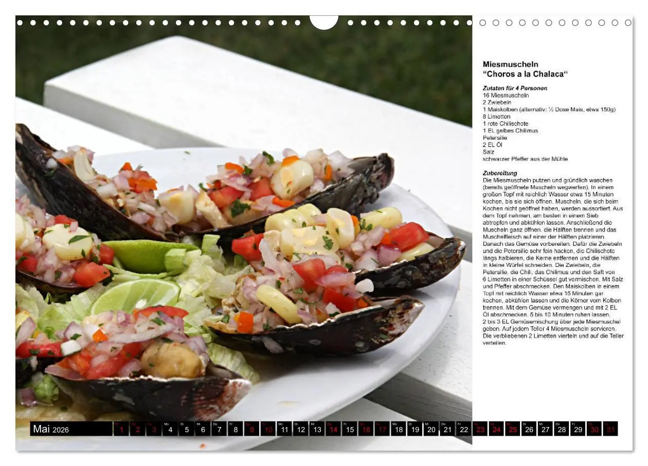 Bild: 9783457840573 | PERU - Kulinarisch (Wandkalender 2026 DIN A3 quer), CALVENDO...