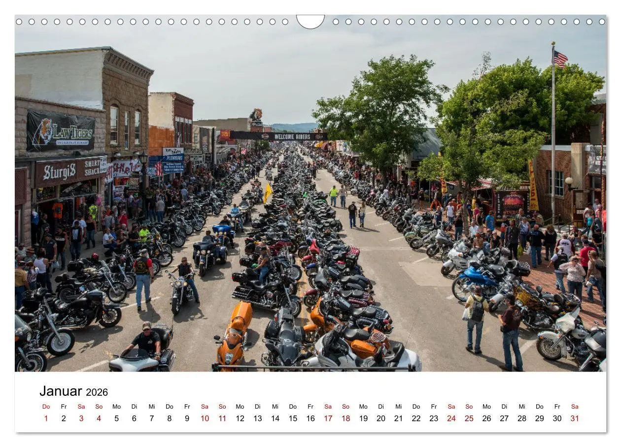 Bild: 9783457910573 | Sturgis - Die berühmteste Motorrad-Rallye der Welt (Wandkalender...