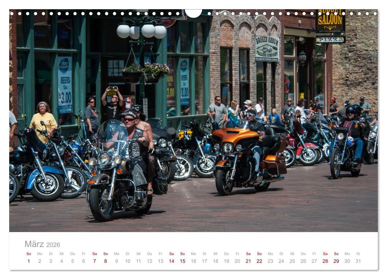 Bild: 9783457910573 | Sturgis - Die berühmteste Motorrad-Rallye der Welt (Wandkalender...