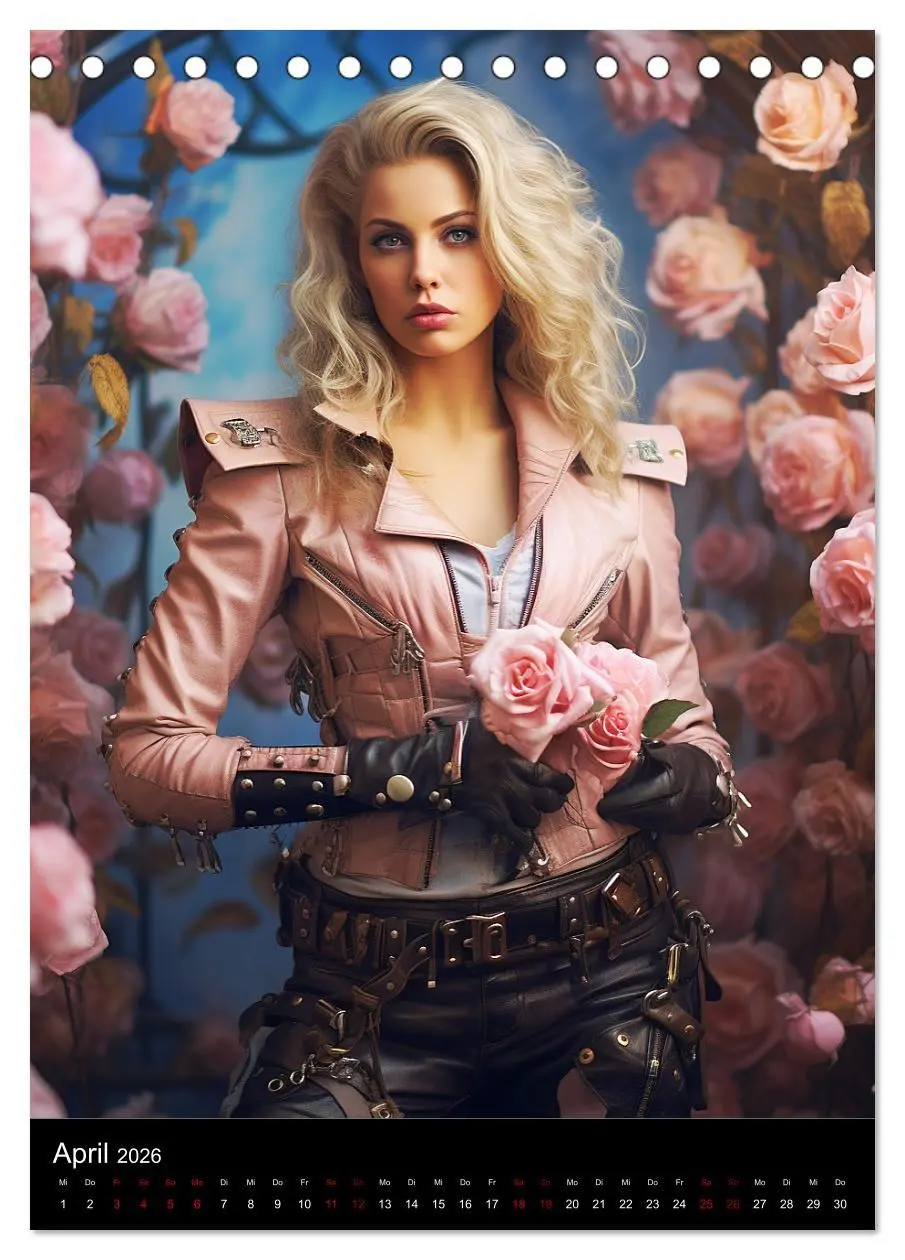 Bild: 9783516310573 | Steampunk. Faszinierend schöne Frauenportraits (Tischkalender 2026...