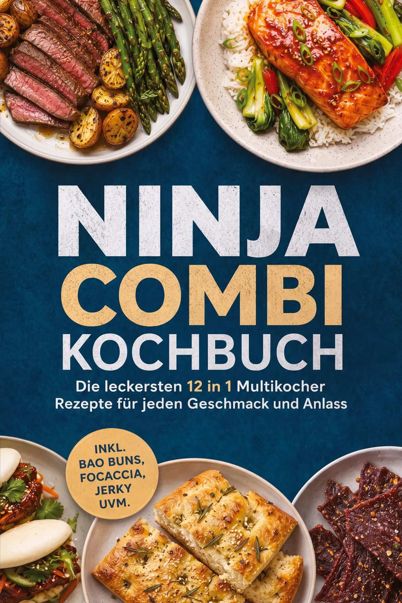 Cover: 9783694380573 | Ninja Combi Kochbuch: Die leckersten 12 in 1 Multikocher Rezepte...
